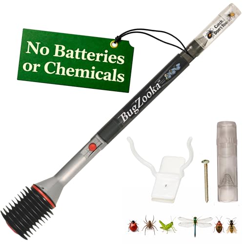 BugZooka - Bug Vacuum with Long Nozzle - No Batteries or Toxic Chemicals